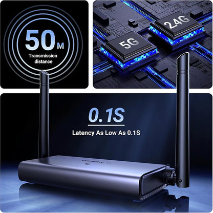 Extender Wireless HDMI UGREEN CM586, 4K, Noir