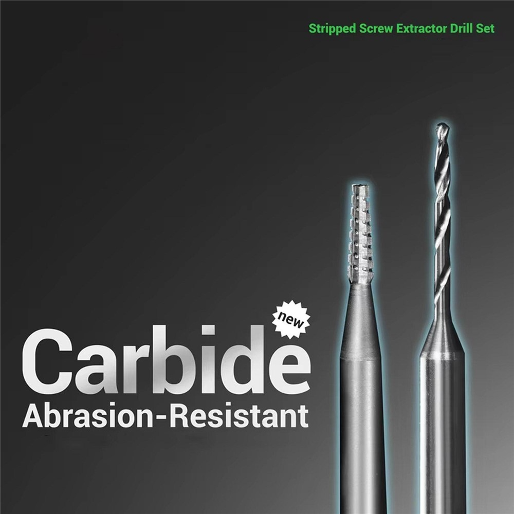 Extractor Bit 2UUL SD90 pour extraction de vis cassées, 2 en 1
