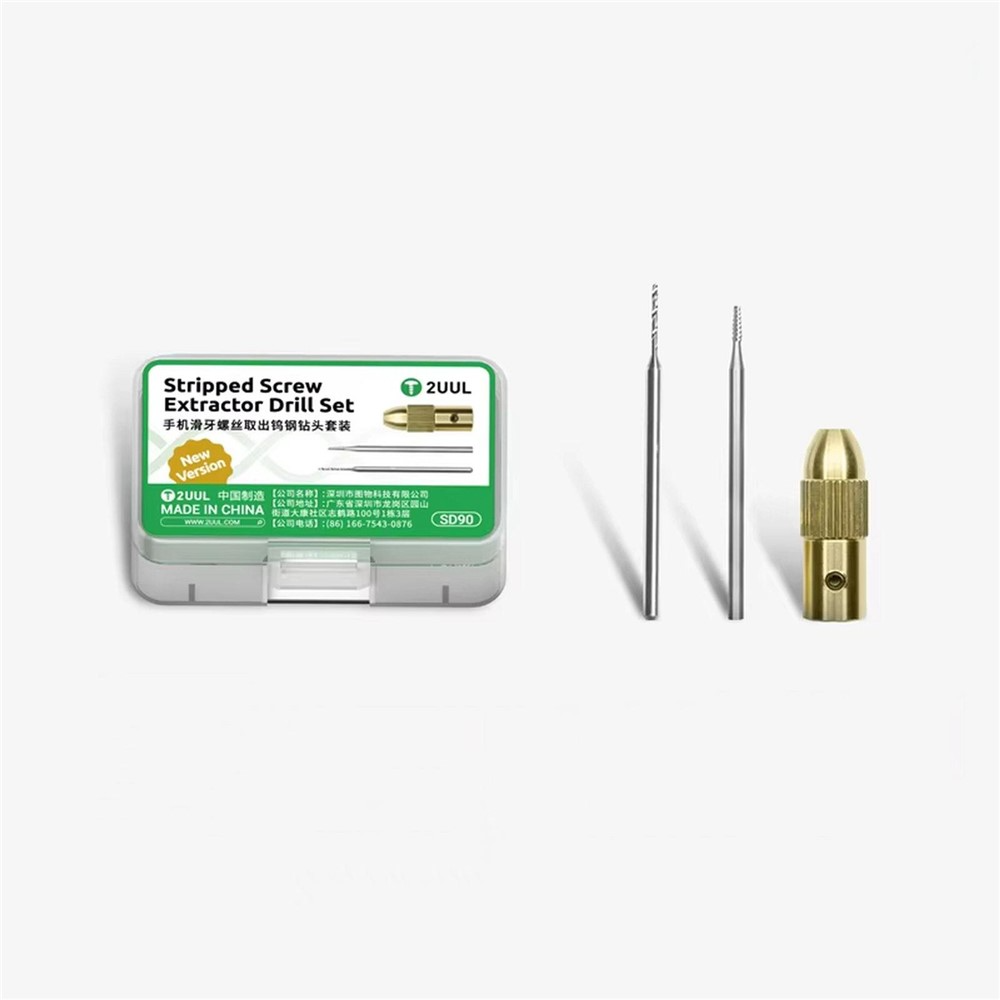 Extractor Bit 2UUL SD90 pour extraction de vis cassées, 2 en 1