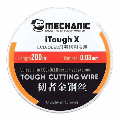 Fil de molybdène mécanique iTough X, 0,03 mm, 200 m