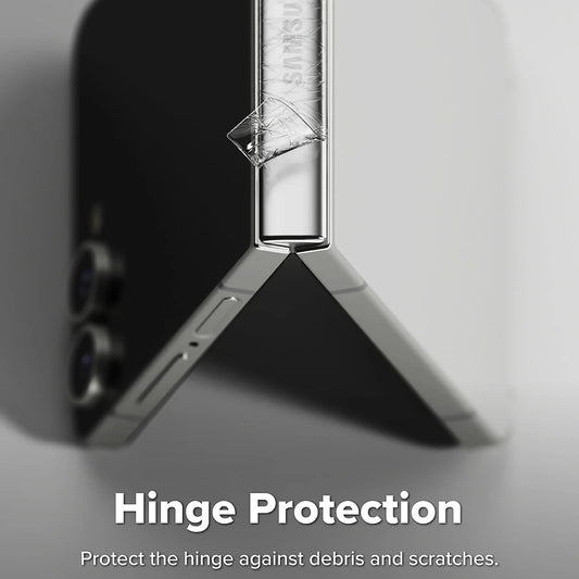 Film de protection Charnière Ringke pour Samsung Galaxy Z Flip7 F766, Plastique, Lot de 2 pièces