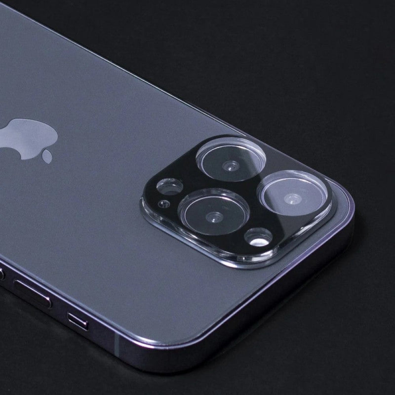 Film de protection pour caméra arrière WZK pour Apple iPhone 17, Verre Trempé, Lot de 2 pièces, Noir