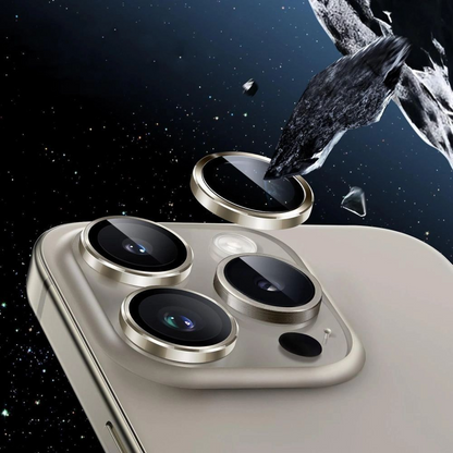 Film de protection pour caméra arrière Tech-Protect CamRing Fit+ pour Apple iPhone 17 Pro Max / 17 Pro / 16 Pro Max, Verre Trempé, Noir
