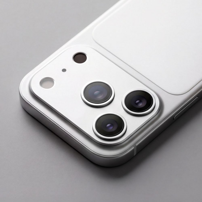 Film de protection pour caméra arrière Tech-Protect CamFull Fit+ pour Apple iPhone 18 Pro, Verre trempé, Argenté