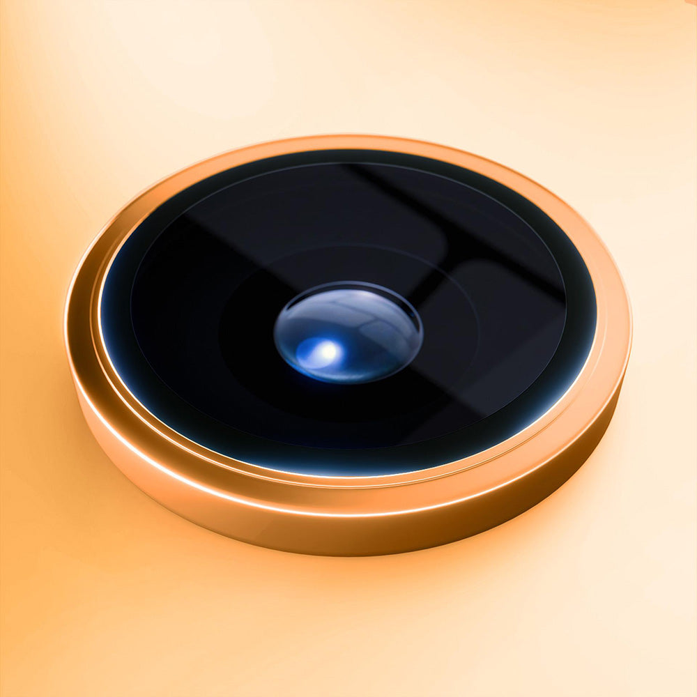 Film de protection pour caméra arrière 3MK Hardy Protection Pro pour Apple iPhone 17 Pro Max / 17 Pro, Verre Trempé, Orange