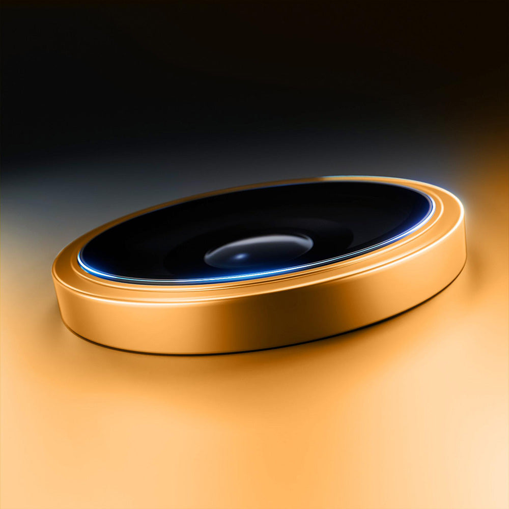 Film de protection pour caméra arrière 3MK Hardy Protection Pro pour Apple iPhone 17 Pro Max / 17 Pro, Verre Trempé, Orange