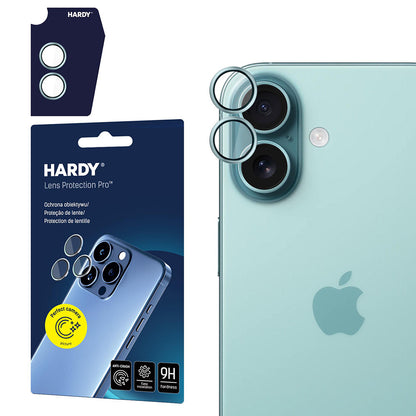 Film de protection Caméra Arrière 3MK Hardy Protection Pro pour Apple iPhone 17, Verre Trempé, Vert