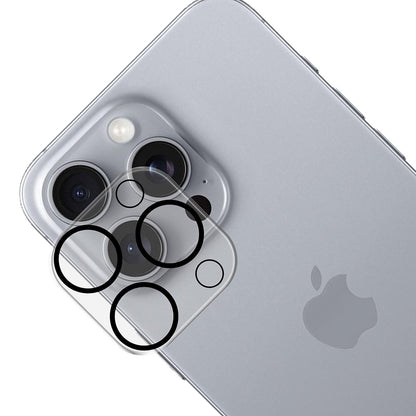 Film de protection Caméra Arrière 3MK Pro Full Cover pour Apple iPhone 17 Pro, Verre Trempé, Noir