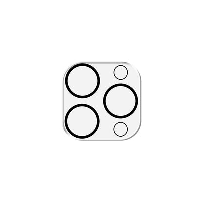 Film de protection Caméra Arrière 3MK Pro Full Cover pour Apple iPhone 17, Verre Trempé, Noir