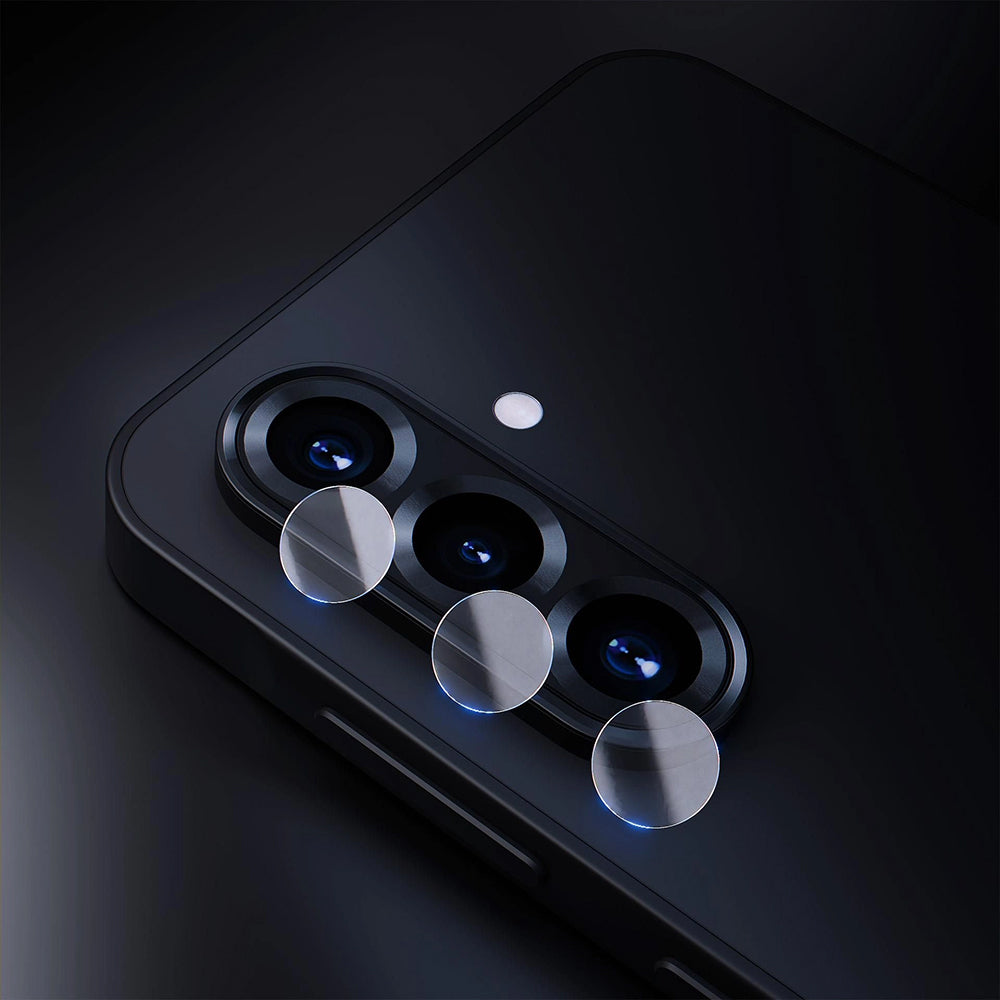 Film de protection pour caméra arrière 3MK Protection pour Apple iPhone 17, Verre Trempé, Lot de 4 pièces, Transparent
