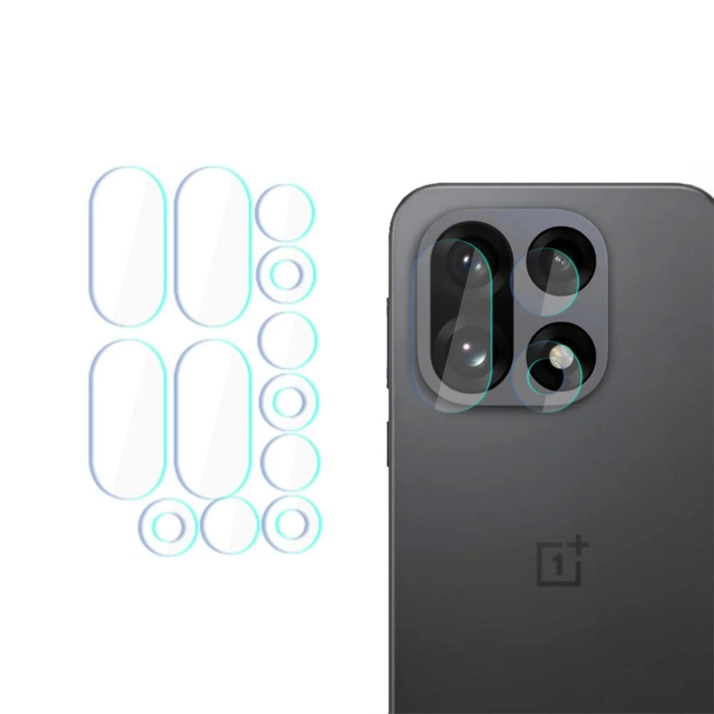 Film de protection Caméra Arrière 3MK Protection pour OnePlus 15, Verre Trempé, Set de 4 pièces, Transparent