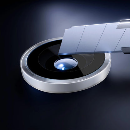 3MK Protection Pro Rear Camera Protective Film for Apple iPhone 15, Tempered Glass, Silver