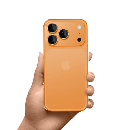 Film de protection pour caméra arrière 3MK Protection Pro pour Apple iPhone 17 Pro Max / 17 Pro, Verre Trempé, Orange