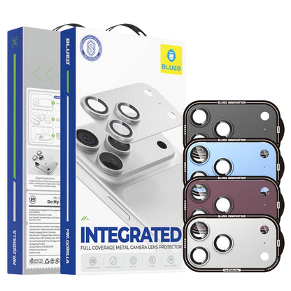 Protection pour caméra arrière Blueo Integrated Metal pour Apple iPhone 18 Pro Max, verre trempé, argentée