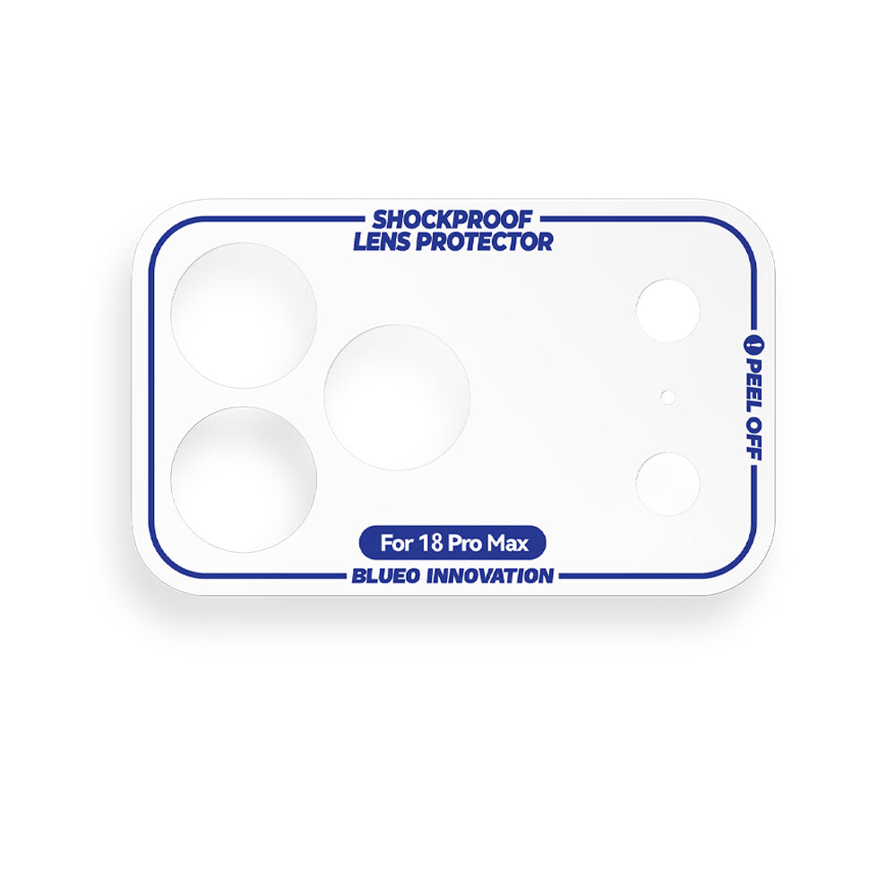 Protection pour caméra arrière Blueo Invisible pour Apple iPhone 18 Pro Max, plastique
