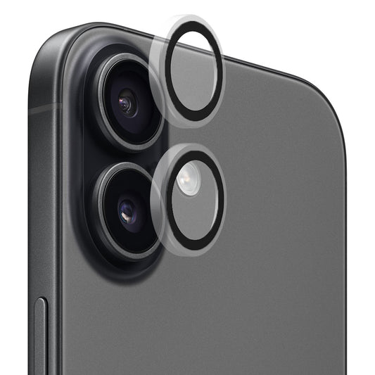 Blueo Metal Frame Rear Camera Protection Film for Apple iPhone 17, Tempered Glass, Transparent