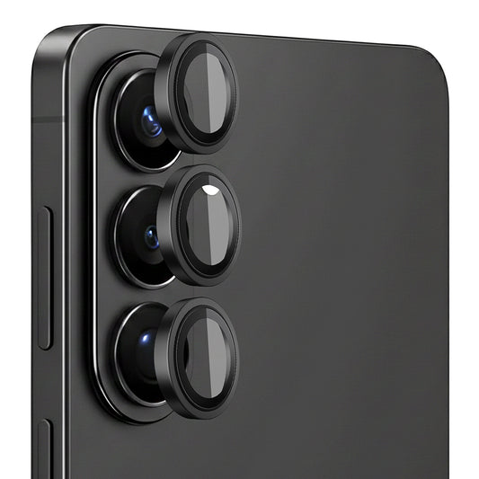 Film de protection pour caméra arrière Blueo pour Samsung Galaxy S26 Plus S947 / S26, Verre trempé, Noir