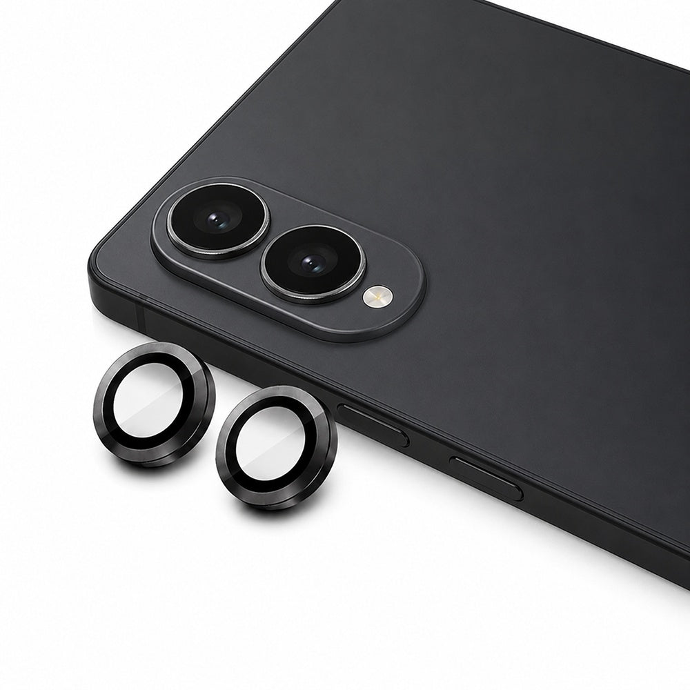 Film de protection pour caméra arrière Blueo pour Samsung Galaxy Z Fold8 F976, Verre trempé, Noir