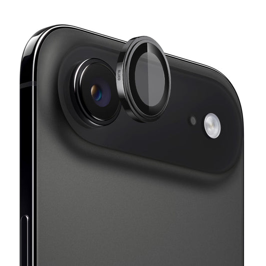 Blueo Sapphire Crystal Rear Camera Protection Film for Apple iPhone 17 Air, Tempered Glass, Black