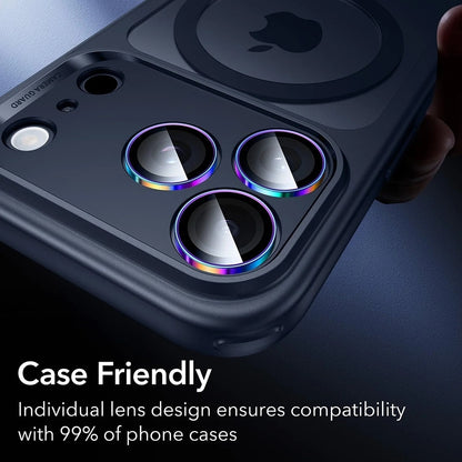 Film de protection pour caméra arrière ESR Armorite pour Apple iPhone 17 Pro Max / 17 Pro / 16 Pro Max / 16 Pro, Verre Trempé, Multicolore