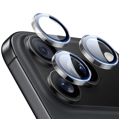 Film de protection pour caméra arrière ESR Armorite pour Apple iPhone 17 Pro Max / 17 Pro / 16 Pro Max / 16 Pro, Verre Trempé, Transparent