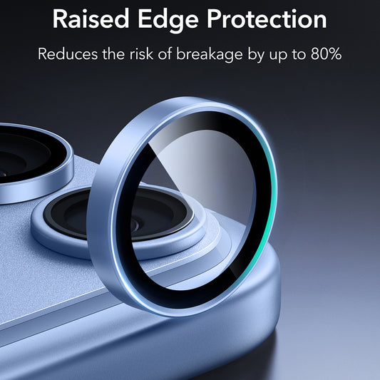 Film de protection pour caméra arrière ESR Armorite pour Apple iPhone 18 Pro / 18 Pro Max, Verre trempé, Bleu