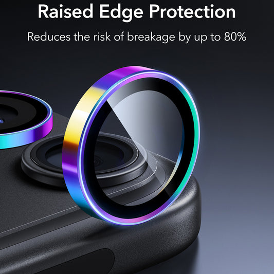 Film de protection pour caméra arrière ESR Armorite pour Apple iPhone 18 Pro / 18 Pro Max, Verre trempé, Multicolore