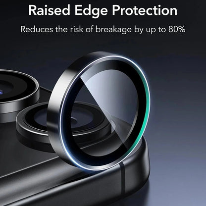 Film de protection pour caméra arrière ESR Armorite pour Apple iPhone 18 Pro / 18 Pro max, Verre trempé, Bordeaux foncé