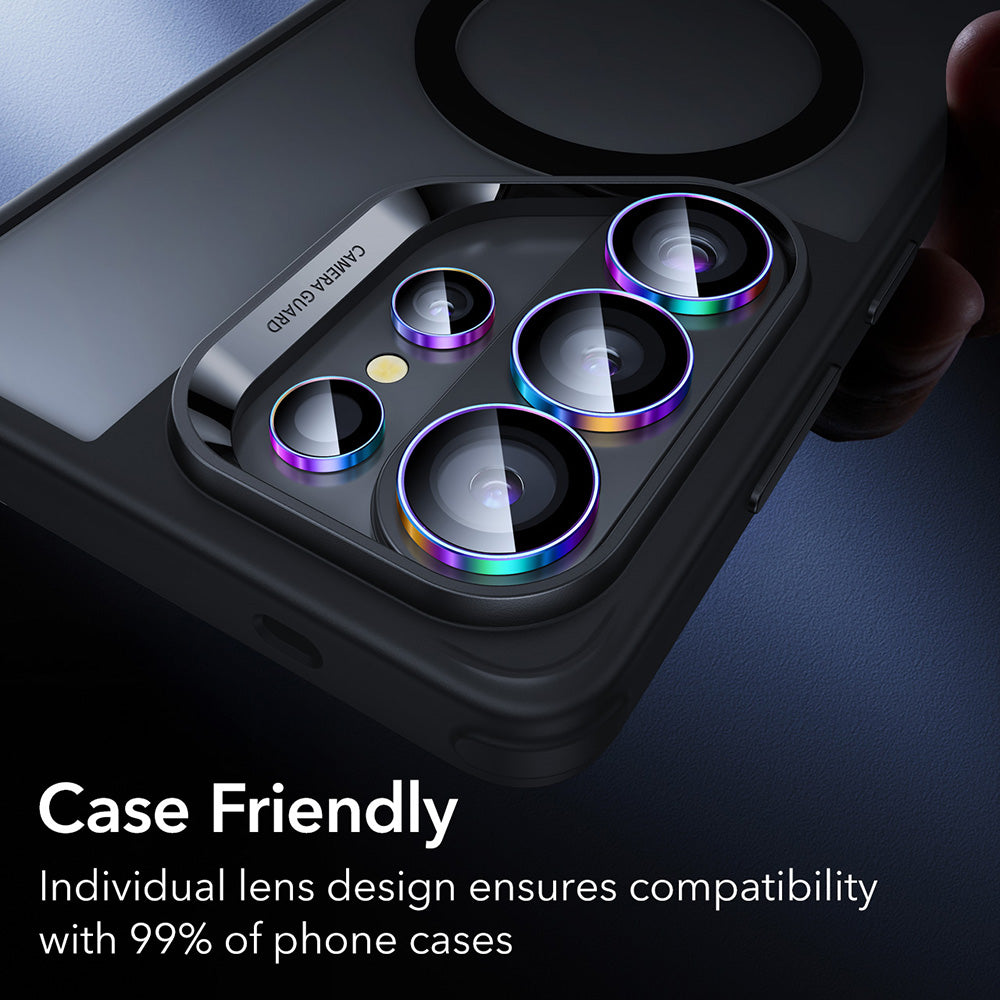 Film de protection pour caméra arrière ESR Armorite pour Samsung Galaxy S26 Ultra S948, Verre Trempé, Multicolore