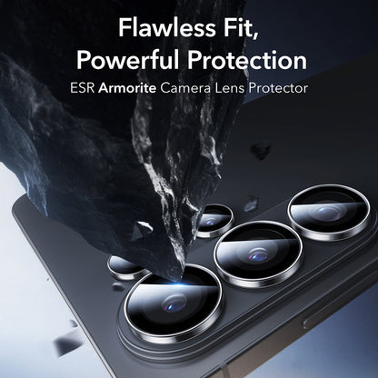 Film de protection pour caméra arrière ESR Armorite pour Samsung Galaxy S26 Ultra S948, Verre Trempé, Transparent