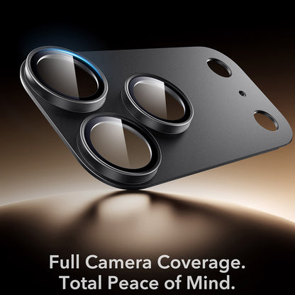 Film de protection pour caméra arrière ESR Armorite Pro pour Apple iPhone 18 Pro Max, Verre trempé, Noir