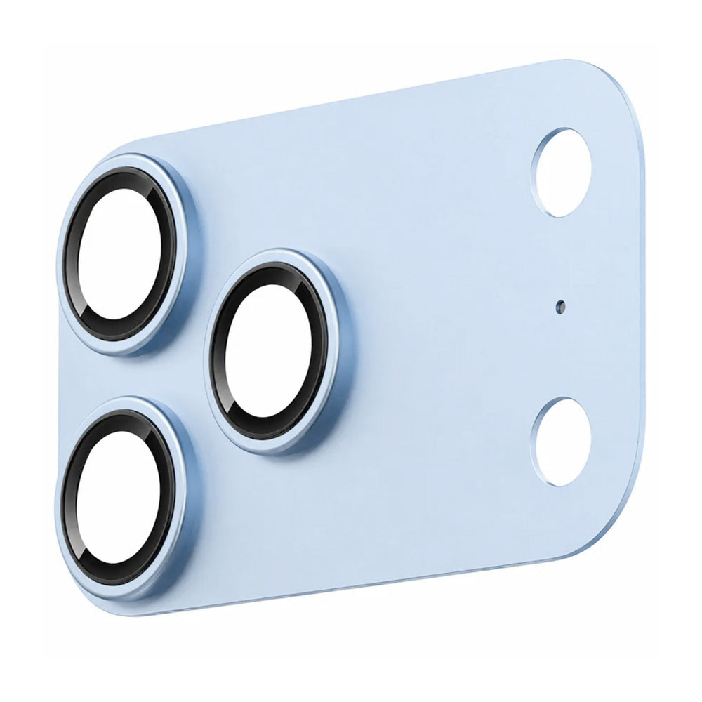 Film de protection pour caméra arrière Lito Crown Halo AR + AF pour Apple iPhone 18 Pro Max, Verre trempé, Bleu