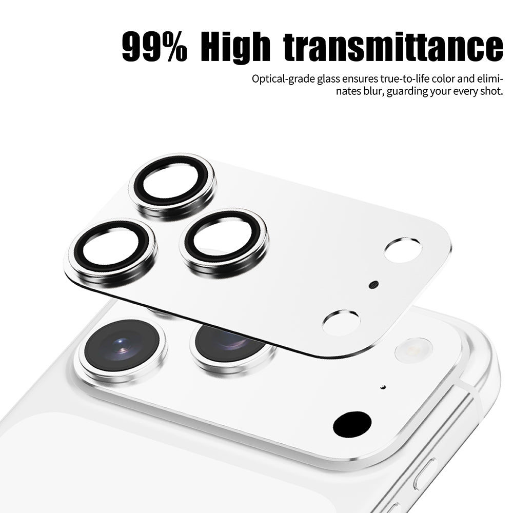 Film de protection pour caméra arrière Lito Crown Halo AR + AF pour Apple iPhone 18 Pro Max, Verre trempé, Bleu