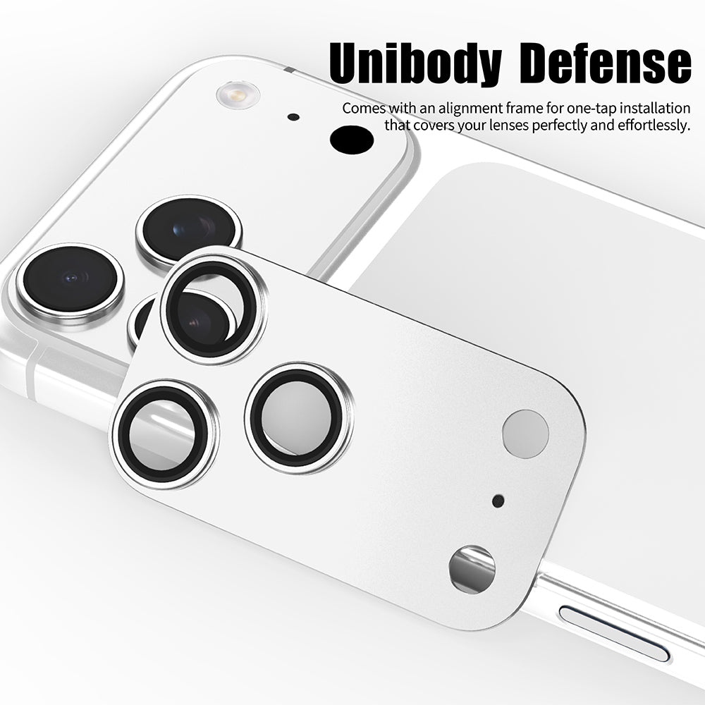 Film de protection pour caméra arrière Lito Crown Halo AR + AF pour Apple iPhone 18 Pro Max, Verre trempé, Bordeaux