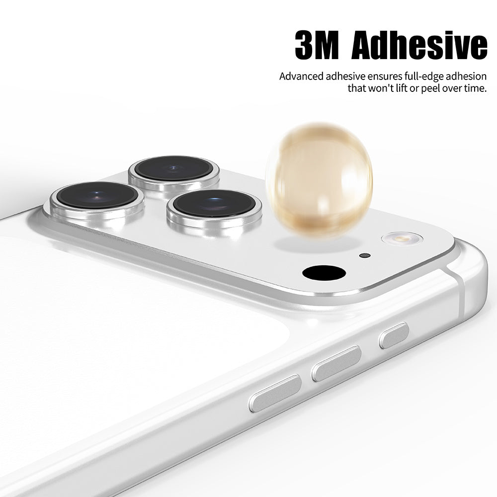 Film de protection pour caméra arrière Lito Crown Halo AR + AF pour Apple iPhone 18 Pro Max, Verre trempé, Bordeaux