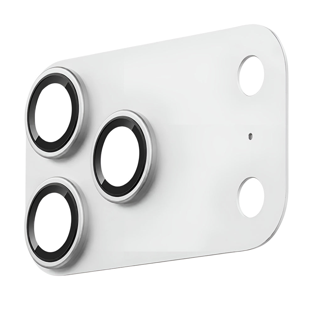 Film de protection pour caméra arrière Lito Crown Halo AR + AF pour Apple iPhone 18 Pro, Verre trempé, Argenté