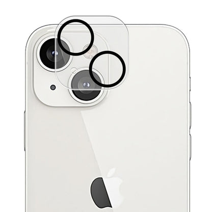Film de protection pour caméra arrière Lito S+ pour Apple iPhone 14 Plus / 14, Verre trempé, Noir