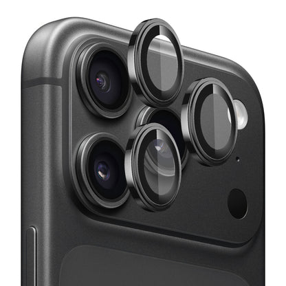 Film de protection pour caméra arrière Lito S+ pour Apple iPhone 18 Pro / 18 Pro Max, Verre trempé, Noir