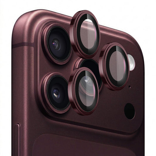 Film de protection pour caméra arrière Lito S+ pour Apple iPhone 18 Pro / 18 Pro Max, Verre trempé, Bordeaux