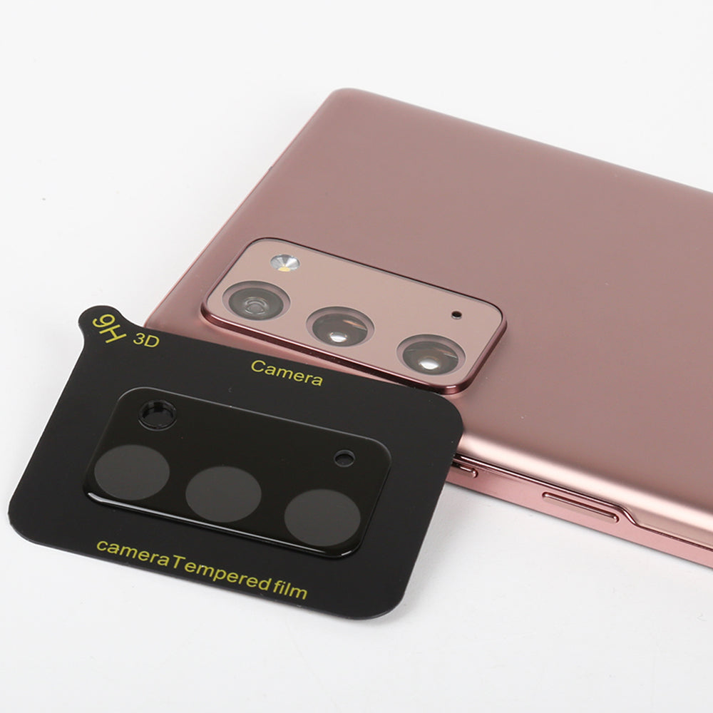 Film de protection Caméra Arrière Lito S+ pour Samsung Galaxy Note 20 5G N981 / Note 20 N980, Verre Trempé, Noir