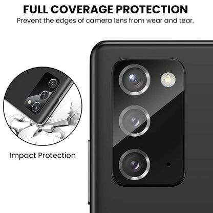 Film de protection Caméra Arrière Lito S+ pour Samsung Galaxy Note 20 5G N981 / Note 20 N980, Verre Trempé, Noir