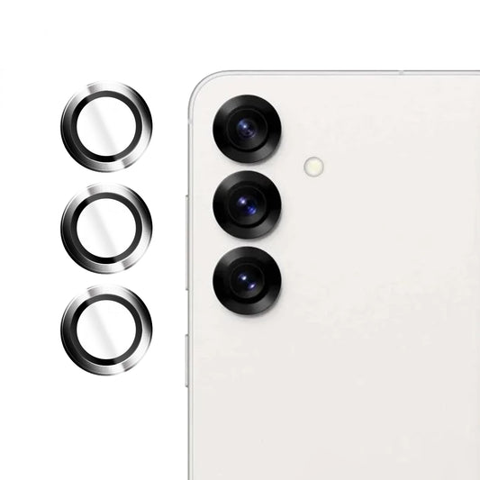 Film de protection pour caméra arrière Lito S+ pour Samsung Galaxy S25+ S936, Verre trempé, Argenté
