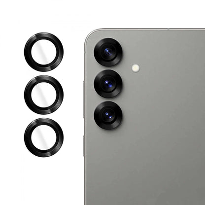 Film de protection pour caméra arrière Lito S+ pour Samsung Galaxy S25+ S936, Verre trempé, Noir