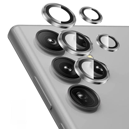 Film de protection pour caméra arrière Lito S+ pour Samsung Galaxy S25 Ultra S938, Verre trempé, Argenté