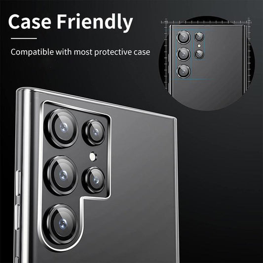 Film de protection pour caméra arrière Lito S+ pour Samsung Galaxy S25 Ultra S938, Verre trempé, Argenté