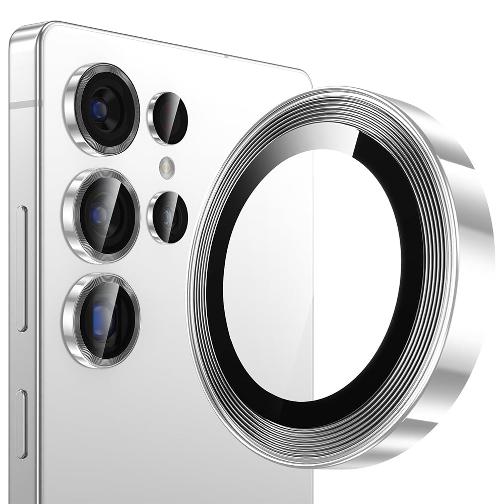 Film de protection pour caméra arrière Lito S+ pour Samsung Galaxy S26 Ultra S948, Verre Trempé, Argenté