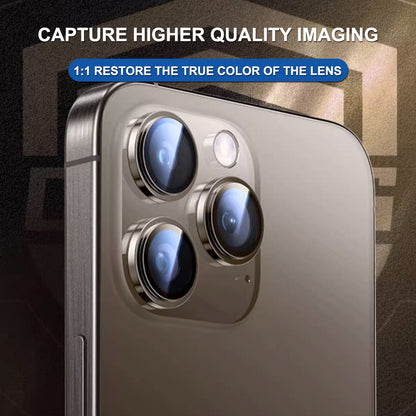 Film de protection Caméra Arrière Lito Titanium AR pour Apple iPhone 17, Verre Trempé, Vert