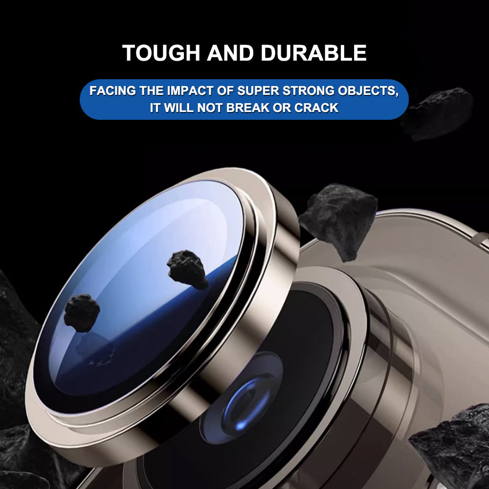 Film de protection pour caméra arrière Lito Titanium AR pour Apple iPhone 18 Pro / 18 Pro Max, Verre trempé, Bleu