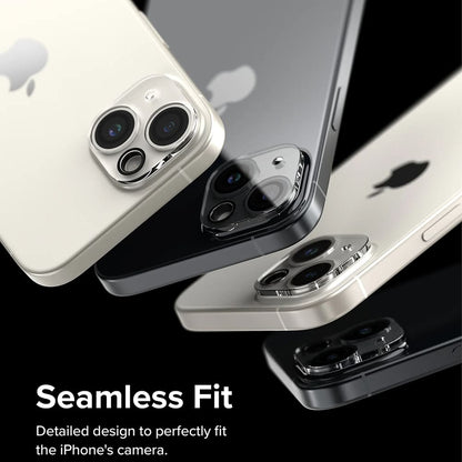Film de protection pour caméra arrière Ringke pour Apple iPhone 15 Plus / 15, Verre Trempé, Lot de 2 pièces, Transparent