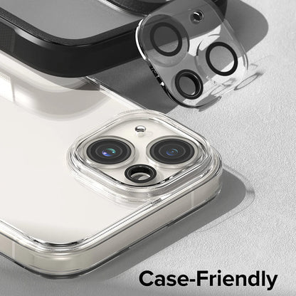 Film de protection pour caméra arrière Ringke pour Apple iPhone 15 Plus / 15, Verre Trempé, Lot de 2 pièces, Transparent